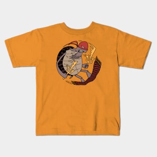 ANCIENT MUTANT WIZARD TURTLE Kids T-Shirt